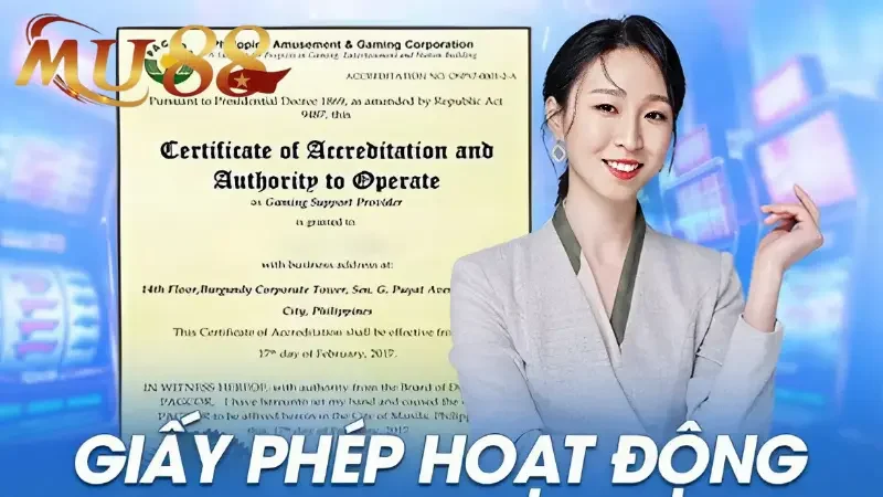 Điều cần biết về giấy phép hoạt động MU88